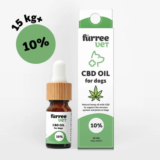 Fürree VET 10% CBD olaj kutyáknak 15 kg felett