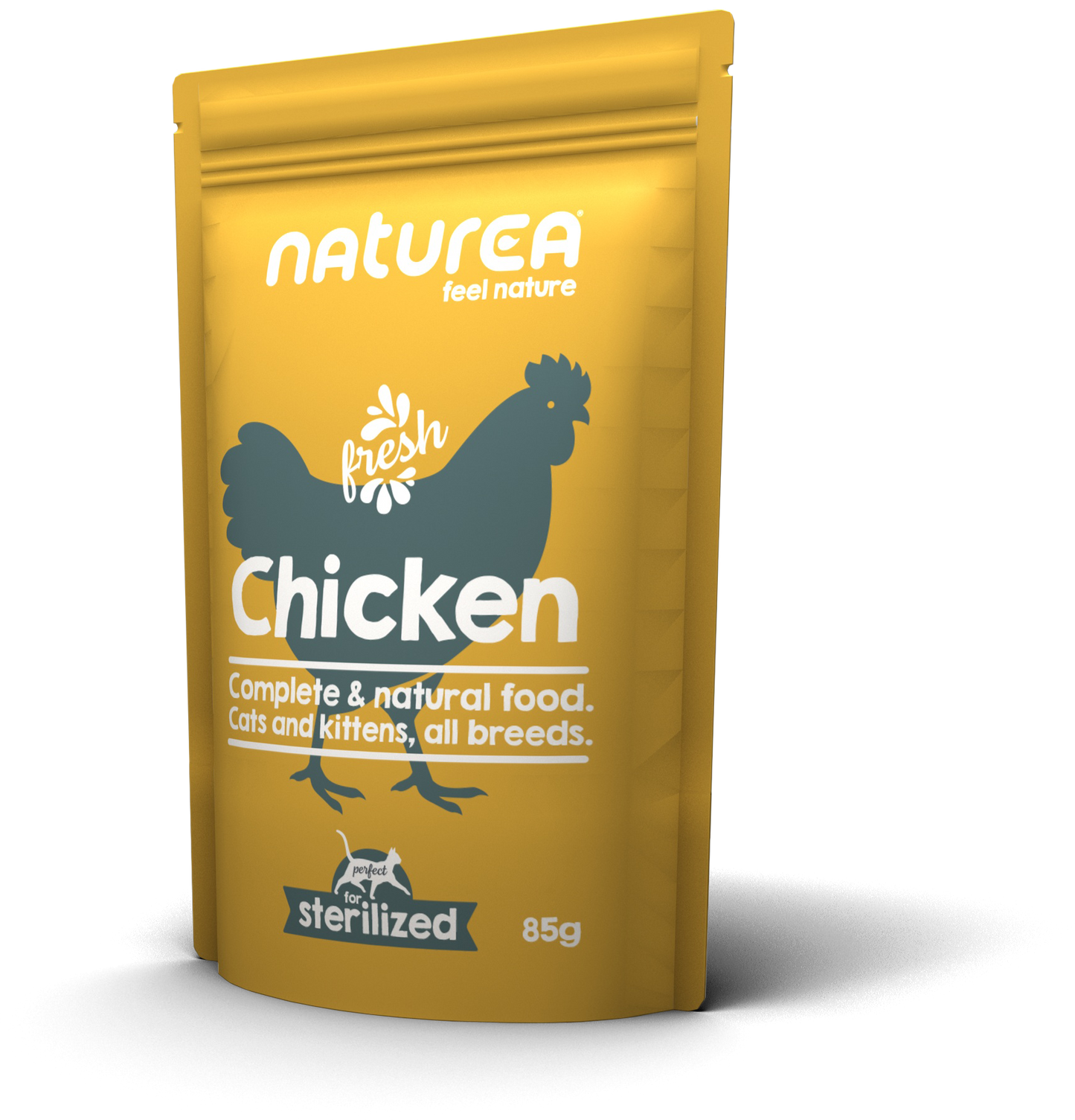 Naturea Párolt Nedves Eledel Macskáknak - Csirkehús - 85gr