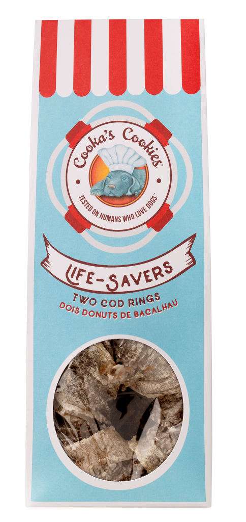 Cooka's Cookies Life-Savers - tőkehal rágcsa 45g