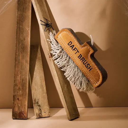 Daft Brush öko kutyajáték Green & Wilds gyapjú és nubuk