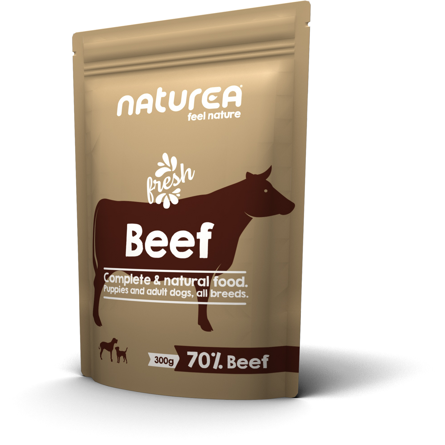 Naturea Párolt Nedves Eledel Kutyáknak - Marhahús - 300gr