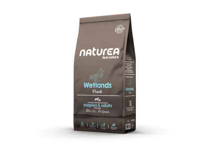 Naturea ETHOS Wetlands Free Range Duck - Hipoallergén Kutyatáp kölyök és felnőtt kutyáknak  - Kóstoló csomag 100gr