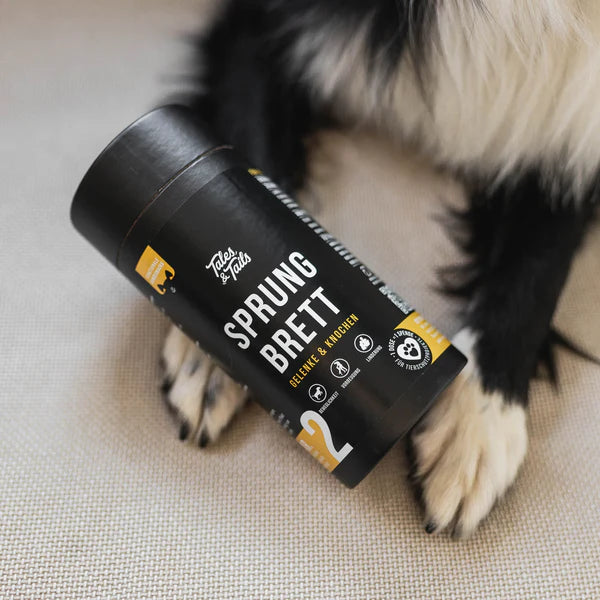 Tales & Tails Funkcionális jutalomfalat kutyáknak - Sprung Brett - Könnyed Lépés - ízülettámogató - 15gr TESZT csomag