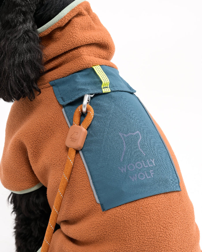 Woolly Wolf kutyakabát - praktikus zsebbel
