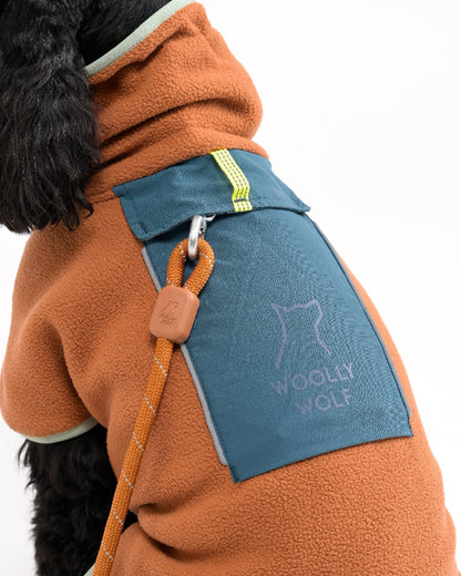 Woolly Wolf kutyakabát - praktikus zsebbel
