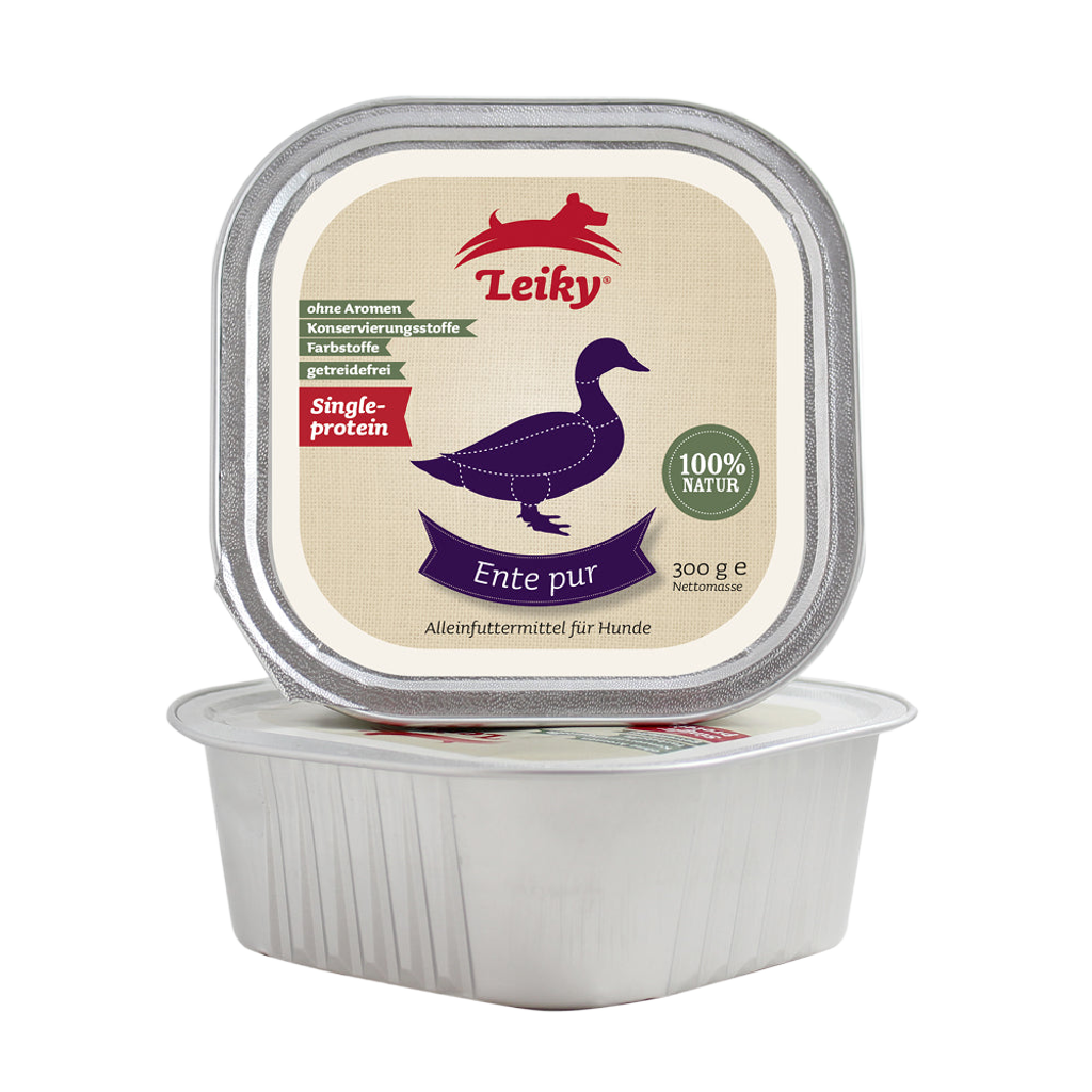 100% kacsahús és belsőségek - 300 g - Leiky