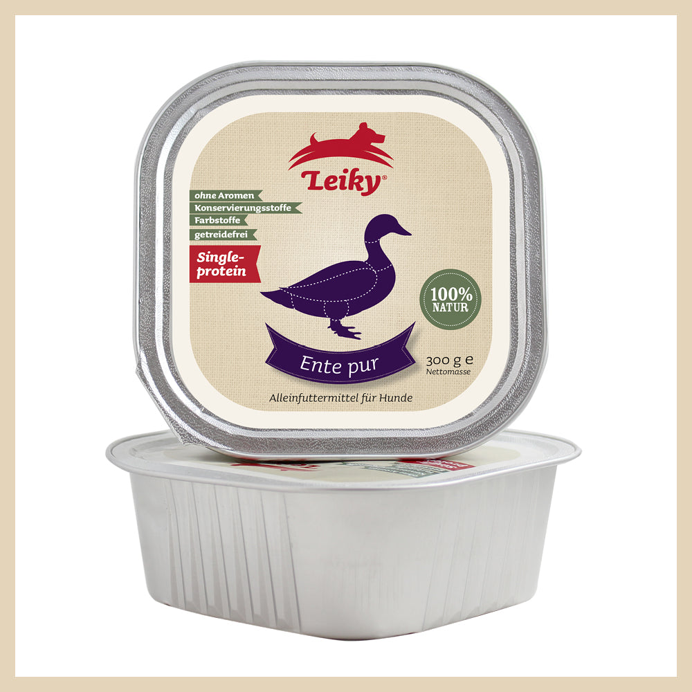Leiky - 100% kacsahús és belsőségek - 300 g