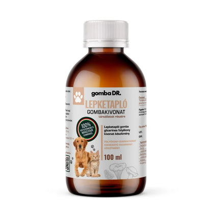 Lepketapló gombakivonat - kutyáknak és macskáknak - immunrendszer erősítő, tumorellenes hatás