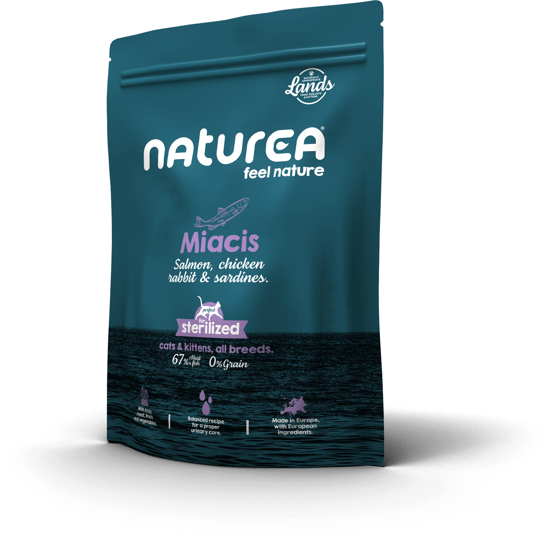 Naturea miacis száraztáp macskáknak  350g