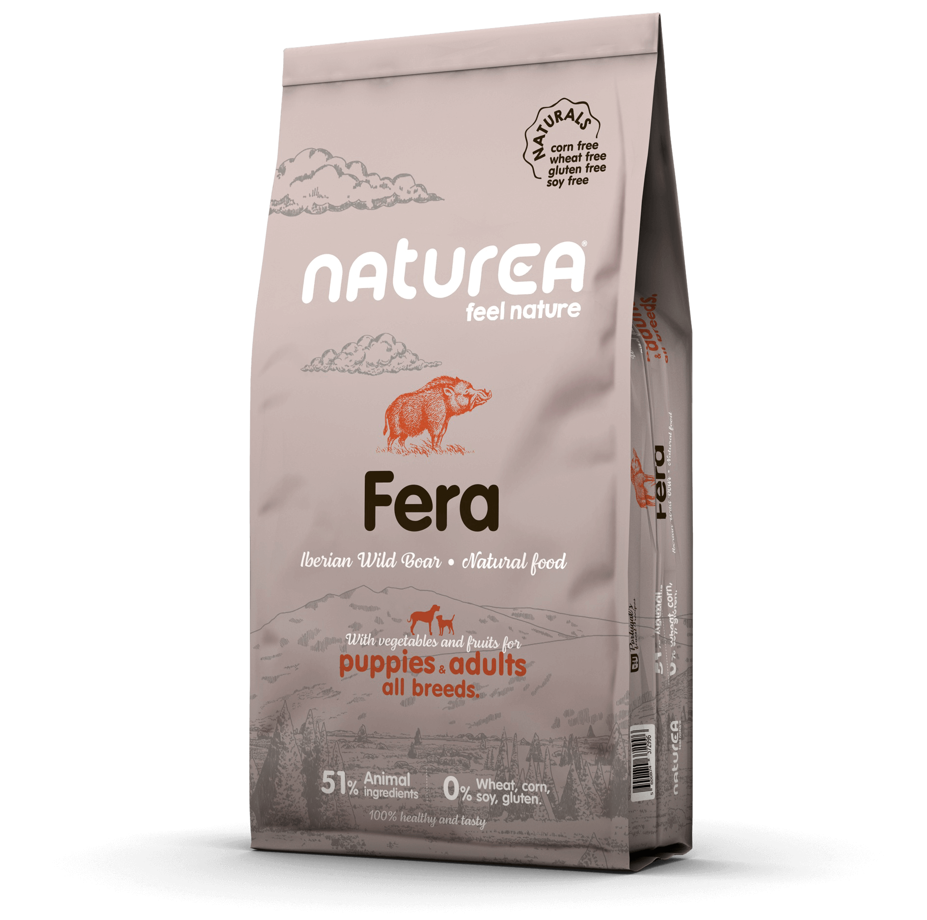 Naturea Naturals Fera vaddisznóhússal érzékeny emésztés kutyáknak