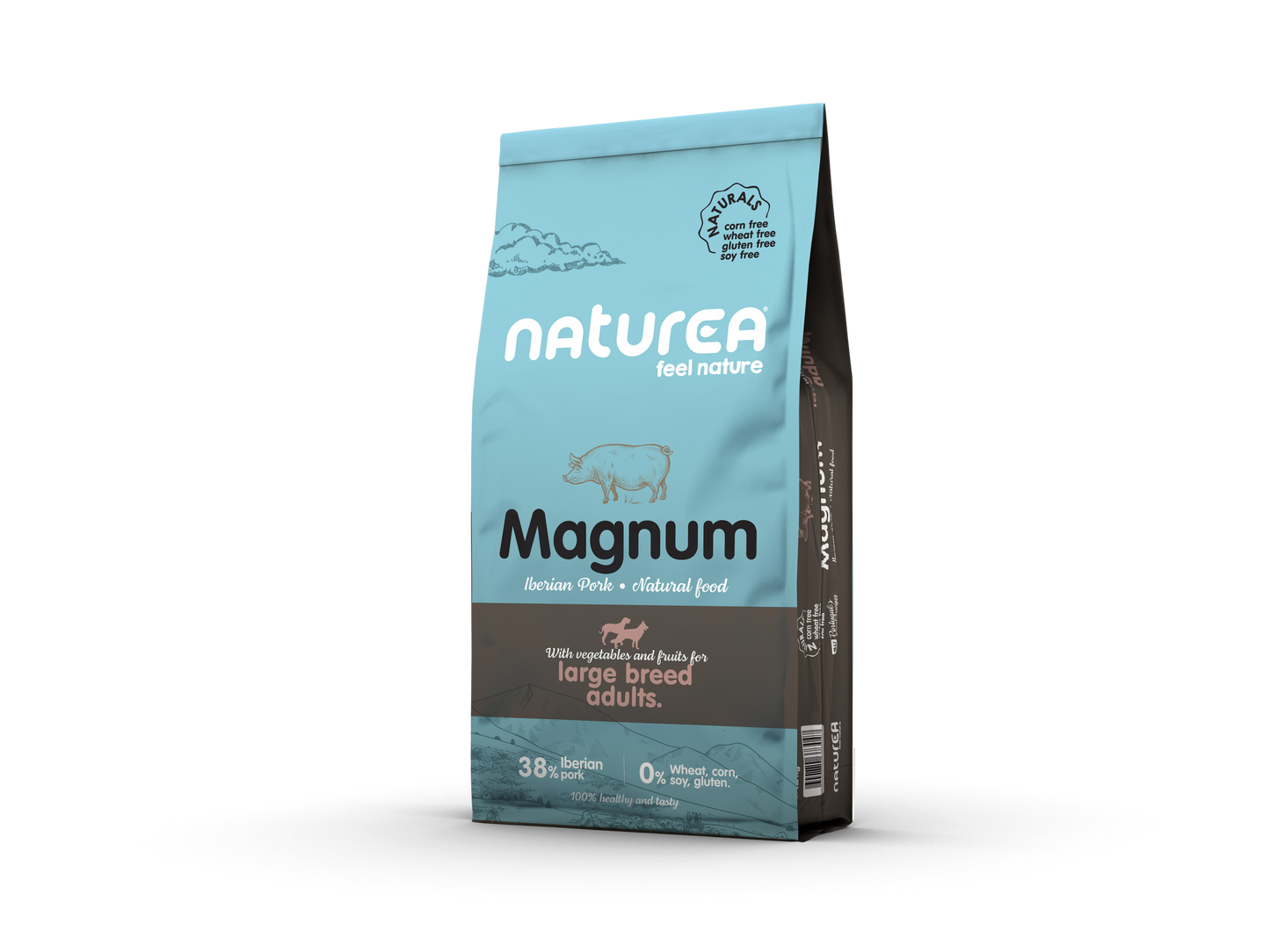 Naturea Naturals MAGNUM Ibériai Sertés Száraztáp Nagytestű felnőtt kutyáknak - 12kg