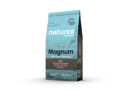 Naturea Naturals MAGNUM Ibériai Sertés Száraztáp Nagytestű felnőtt kutyáknak - 12kg