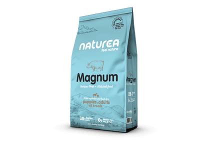 Naturea Naturals MAGNUM Ibériai Sertés Száraztáp kölyök és felnőtt felnőtt kutyáknak