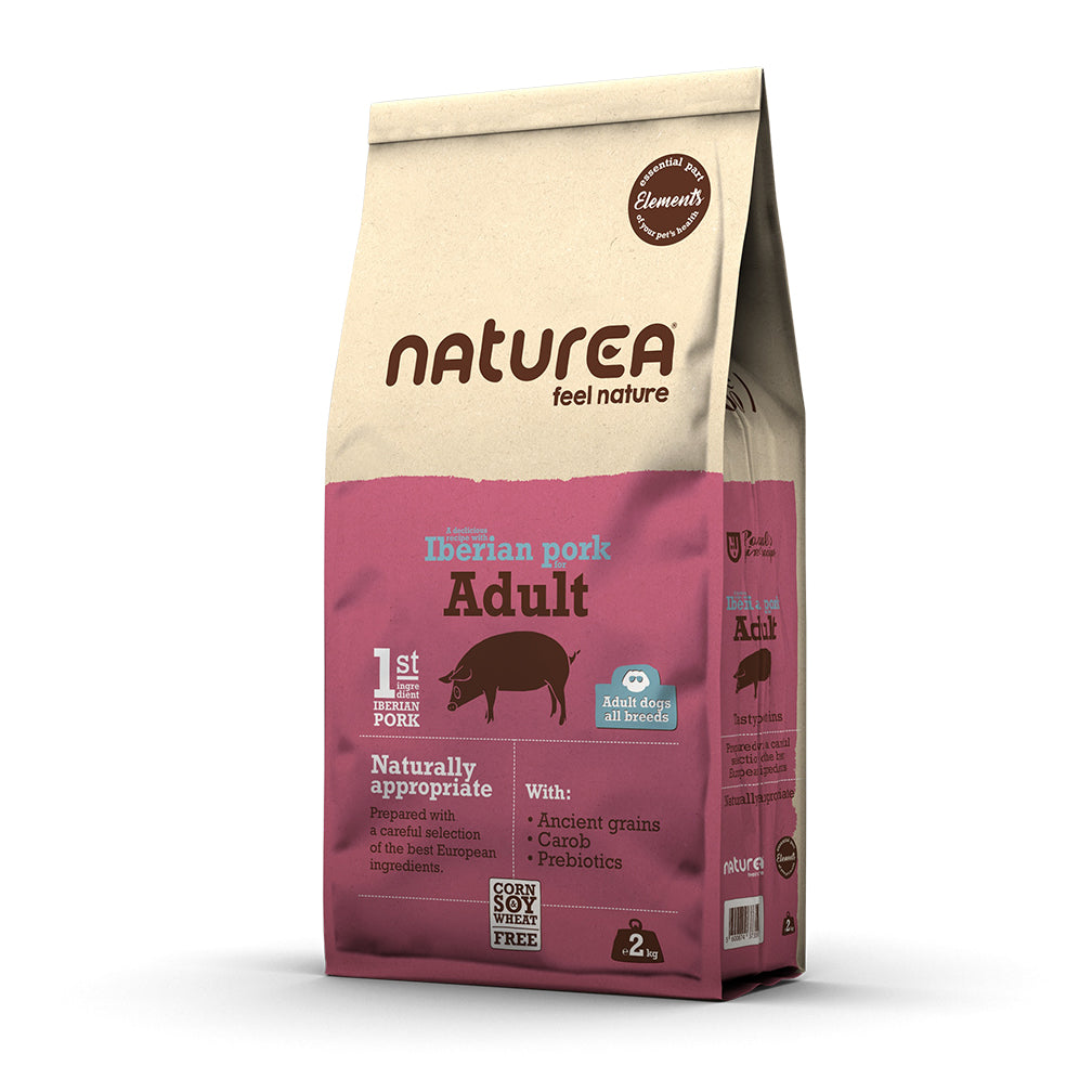 Naturea Elements Iberian Pork kutyatáp 12 kg – nagytestű vagy többkutyás háztartásnak ideális