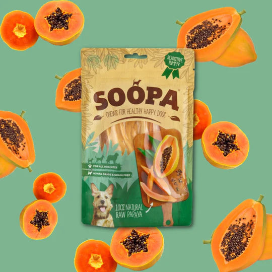 Soopa Natural Chews - Papaya -  85 G