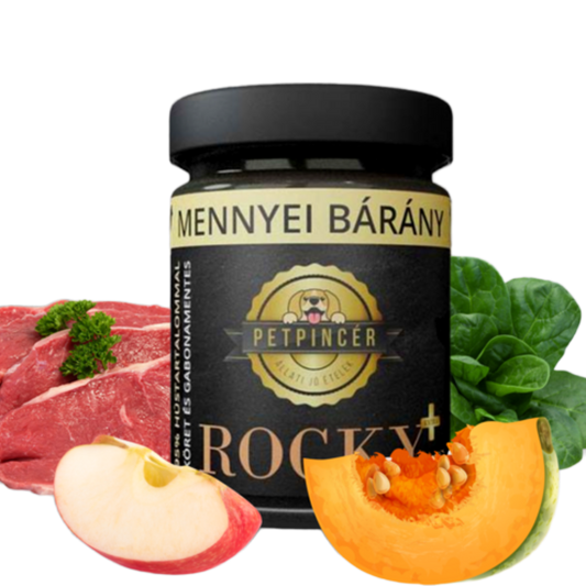 Bárányhús Menü Főtt Kutyaeledel - 300g - Petpincér