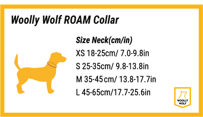 Woolly Wolf Roam nyakörv Black Ripple