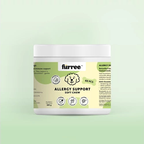 Fürree Allergy Support Soft Chew funkcionális jutalomfalat kutyáknak