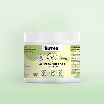 Fürree Allergy Support Soft Chew funkcionális jutalomfalat kutyáknak