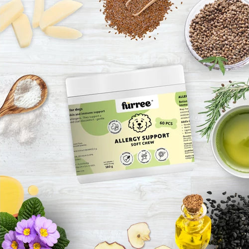 Fürree Allergy Support Soft Chew funkcionális jutalomfalat kutyáknak természetes anyagokból