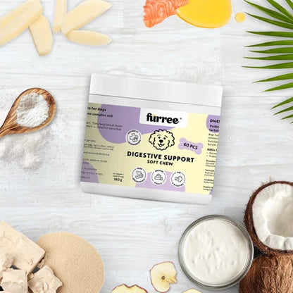 Fürree Digestive Support  funkcionális jutalomfalat kutyáknak az emésztés támogatására természetes anyagokból