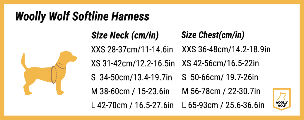 Woolly Wolf Color Block szett - hám + póráz