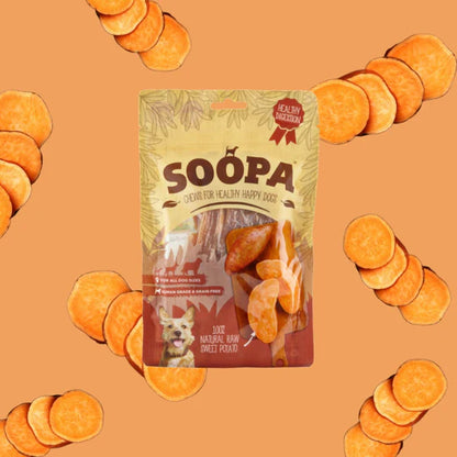 Soopa Natural Chews - Édesburgonya -  100 G