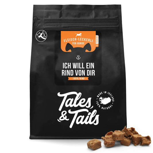 Tales & Tails jutalomfalat kutyáknak - 100% marhahús - 90gr