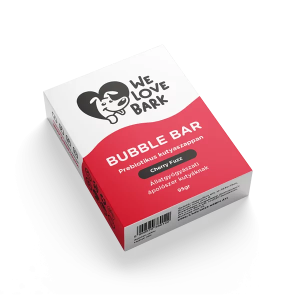 We Love Bark Bubble Bar prebiotikus kutyaszappan - 95gr