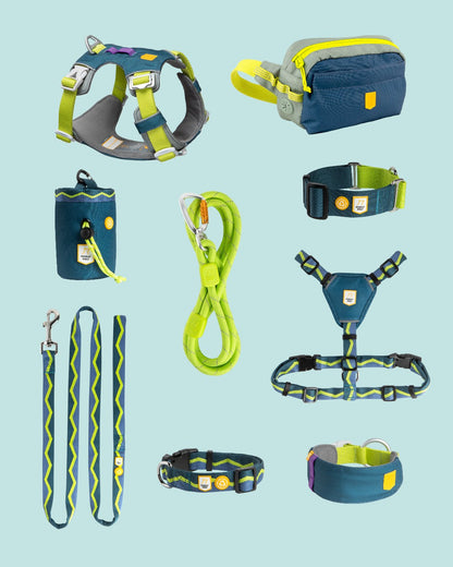 Woolly Wolfkutyafelszerelések Deep Teal színben