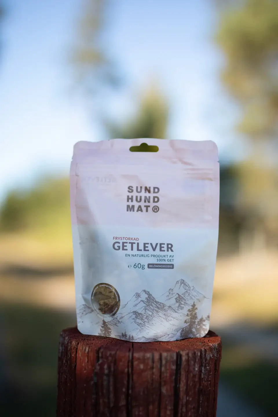 Sund Hundmat fagyasztva szárított kecsemáj jutalomfalat darabok kutyáknak és macskáknak