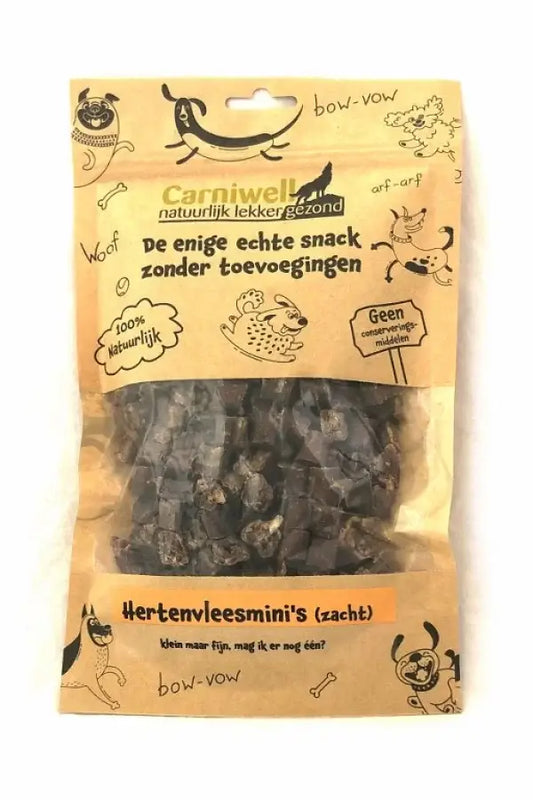 Carniwell - 100% levegőn szárított szarvashús jutalomfalat