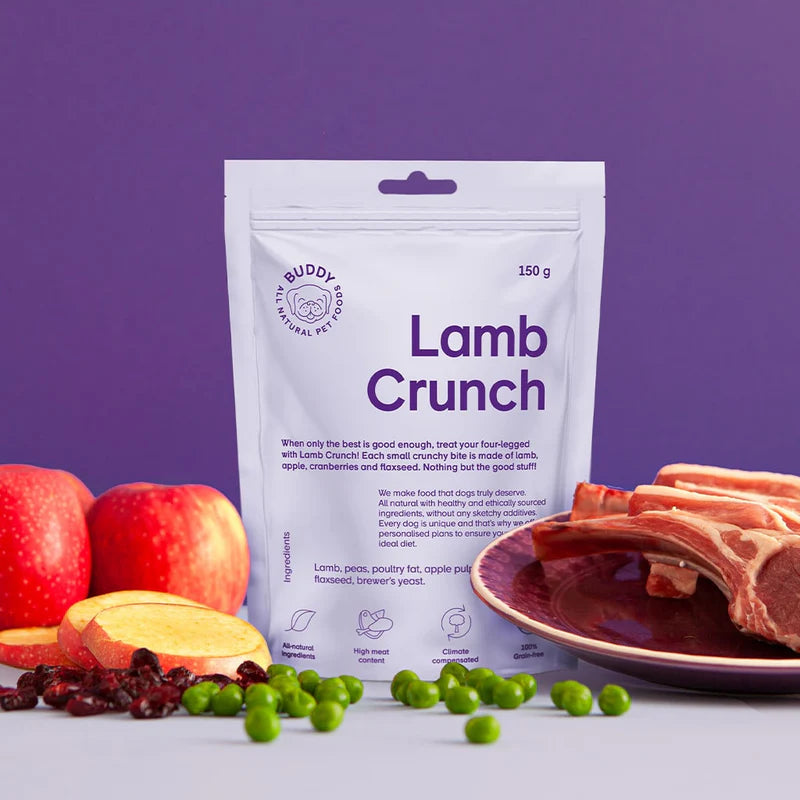 Buddy Lamb Crunch – Ropogós bárányos jutalomfalat kutyáknak