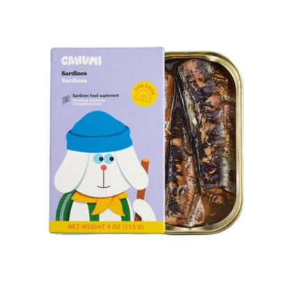 Canumi természetes szardínia kutyáknak és macskáknak