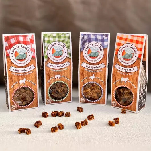 Cooka's Cookie 100% Hús Nuggets Jutalomfalat - Kacsahús - 60g