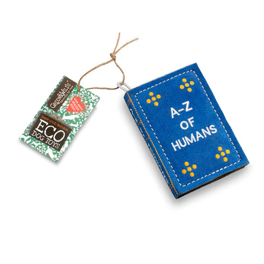 A-Z of Humans könyv kutyáknak - eco kutyajáték