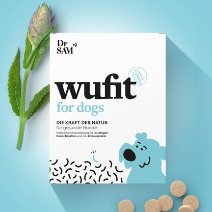 Dr. SAM wufit Dog gyógynövényes tabletta kutyáknak az emésztőrendszer védelmére