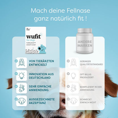 Dr. SAM wufit Dog gyógynövényes tabletta kutyáknak - állatorvosok által fejlesztve