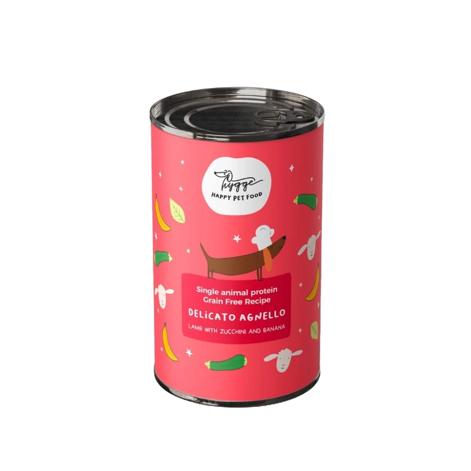 Hygge bárányos nedves kutyaeledel 400 g