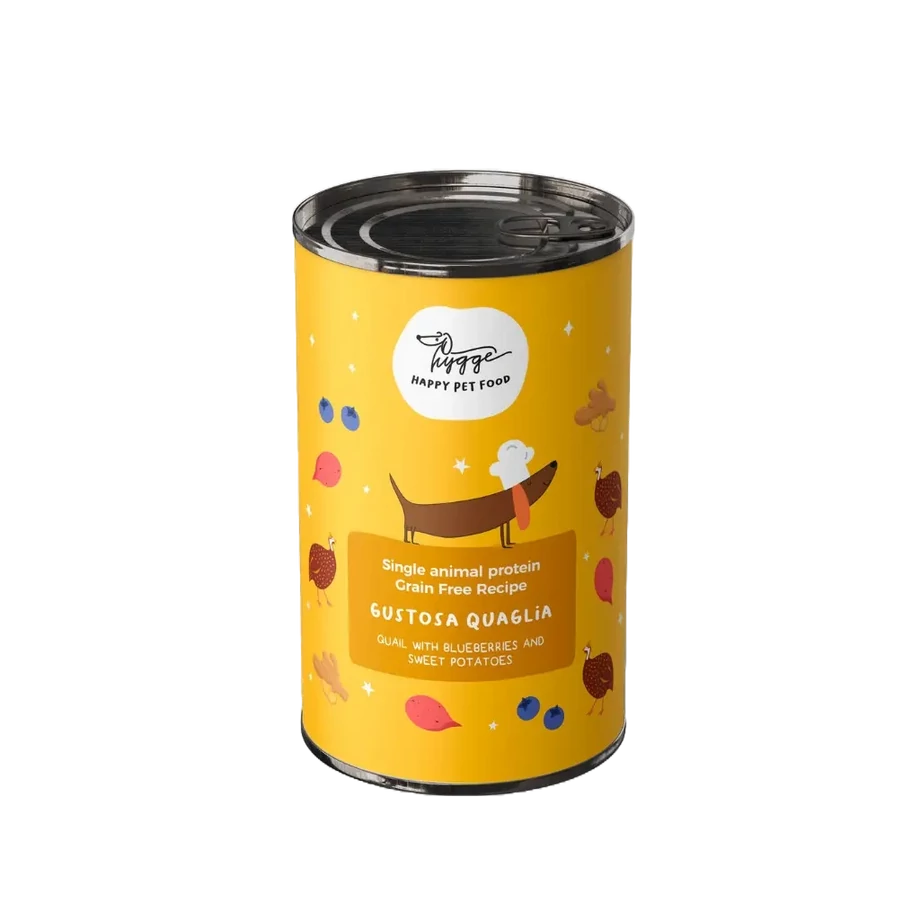 Hygge fürjhúsos nedves kutyaeledel 400 g
