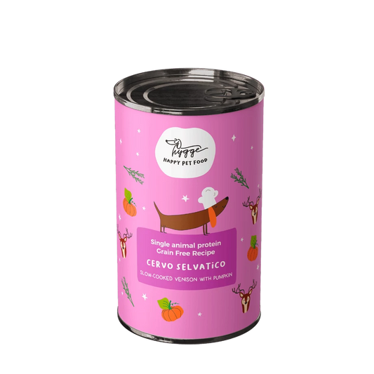 Hygge szarvashúsos nedves kutyaeledel 400 g