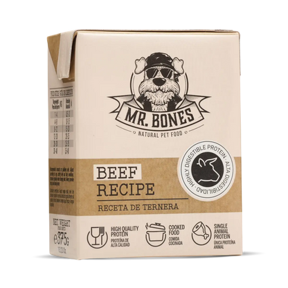 Mr. Bones Cooked Beef főtt marhahúsos egyfehérjés kutyaeledel