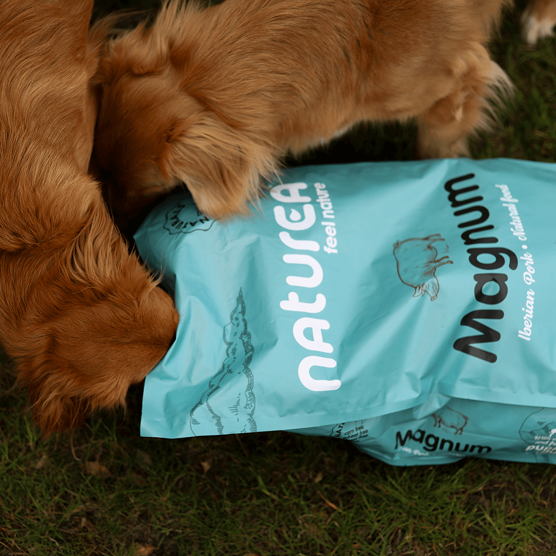 Naturea Magnum - kutyaeledel ibériai sertéshúsból nagytestű kutyáknak