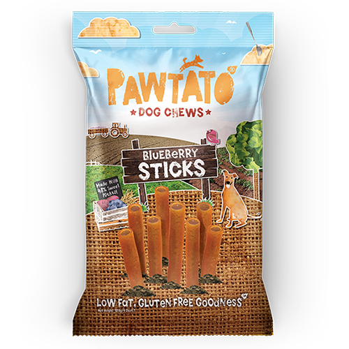 Pawtato Sticks - Kék áfonya