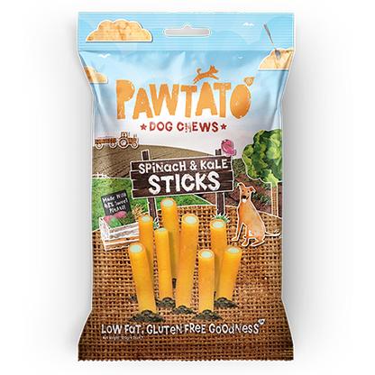 Pawtato Sticks - Spenót és fodros kel