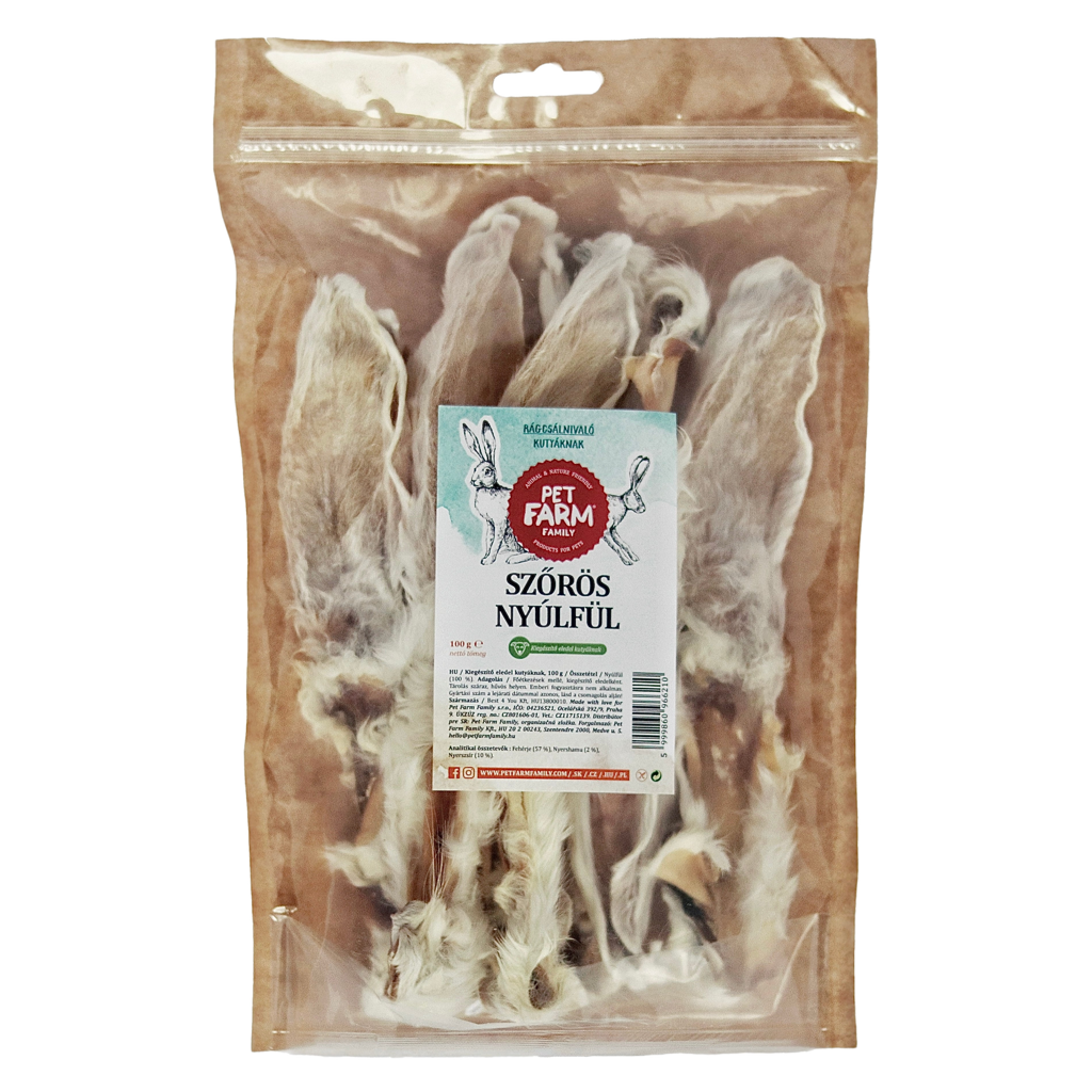 Szárított Szőrős Nyúlfül