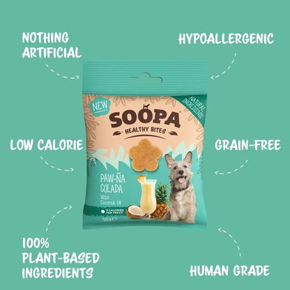 Soopa - Paw-ña Colada Healthy Bites - Limitált kiadás - 50gr