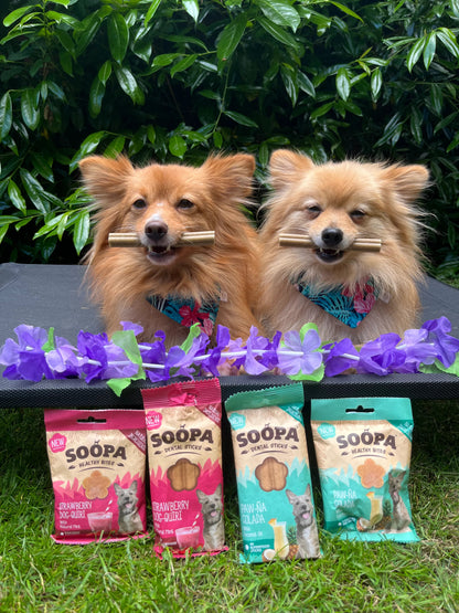 Soopa - Strawberry Dog-Quiri Healthy Bites - Limitált kiadás - 50gr