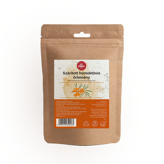 Szárított homoktövis őrlemény - az immunrendszer természetes támasza