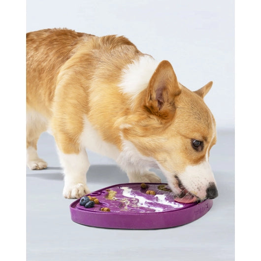 West Paw™  Feast Mat 2in1 Slow Feeder és Lick Mat Kutyáknak - Bubble